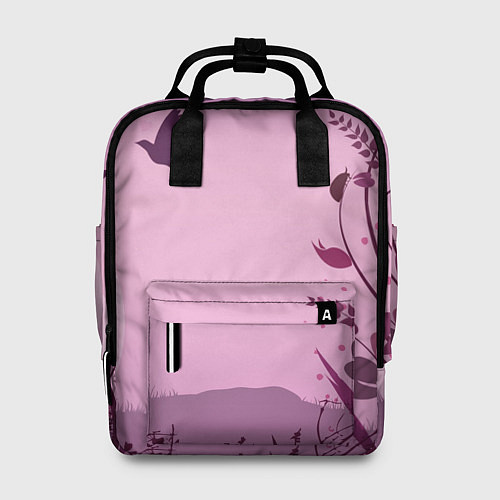 Женский рюкзак Природа / 3D-принт – фото 1