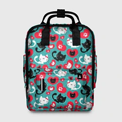 Рюкзак женский Kitty Любовь, цвет: 3D-принт