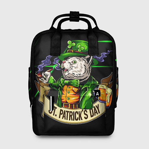 Женский рюкзак Saint Patricks Day / 3D-принт – фото 1