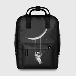 Рюкзак женский Лунные качели, цвет: 3D-принт