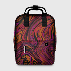 Рюкзак женский Purple abstract, цвет: 3D-принт