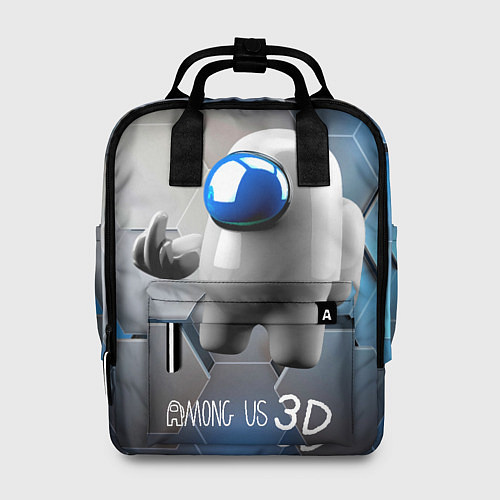 Женский рюкзак Among Us 3D / 3D-принт – фото 1