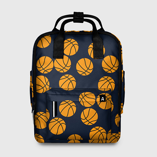 Женский рюкзак Баскетбольные мячи / 3D-принт – фото 1