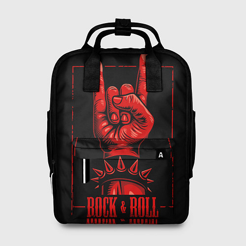 Женский рюкзак Rock & Roll / 3D-принт – фото 1