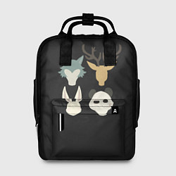 Женский рюкзак Выдающиеся звери Минимализм