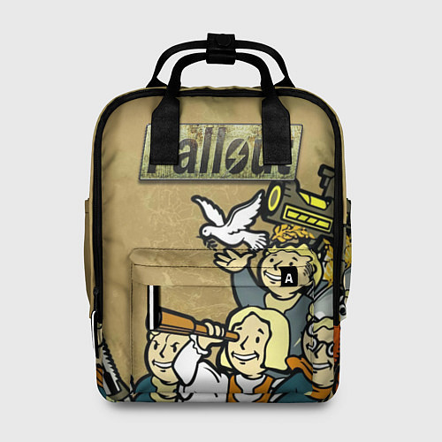 Женский рюкзак Волтбои / 3D-принт – фото 1