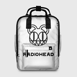 Рюкзак женский Radiohead, цвет: 3D-принт