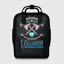 Женский рюкзак Valheim лого и цепи