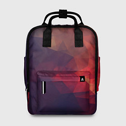 Рюкзак женский Лавовый вектор, цвет: 3D-принт