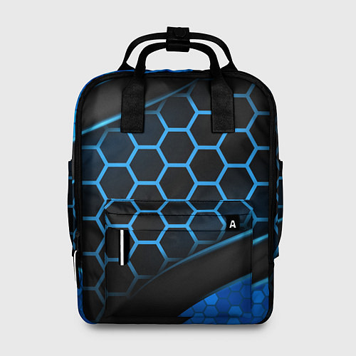 Женский рюкзак 3D luxury blue 3Д СОТЫ и плиты / 3D-принт – фото 1