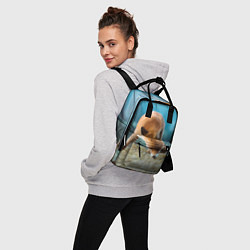 Рюкзак женский Милая лисичка, цвет: 3D-принт — фото 2