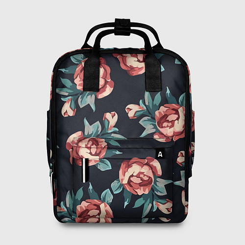 Женский рюкзак Розы / 3D-принт – фото 1