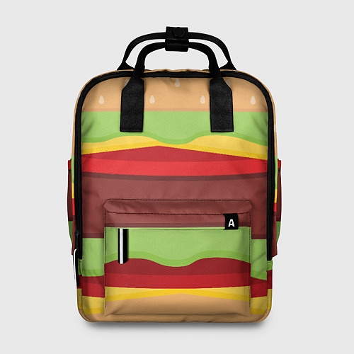 Женский рюкзак Бутерброд / 3D-принт – фото 1
