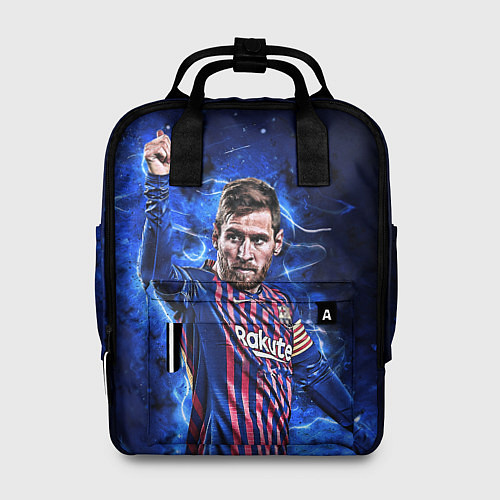 Женский рюкзак Lionel Messi Barcelona 10 / 3D-принт – фото 1
