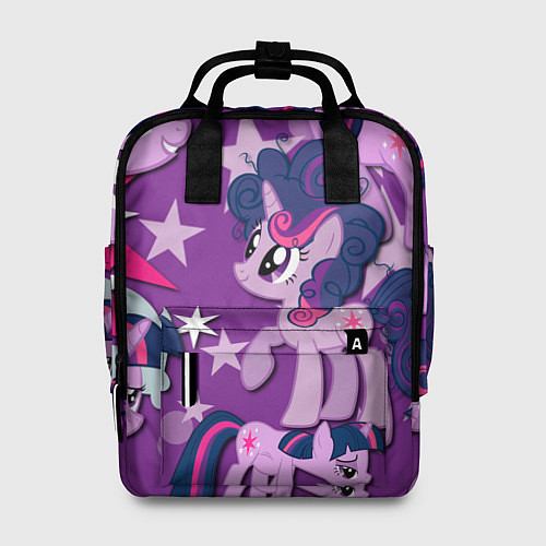Женский рюкзак Twilight Sparkle / 3D-принт – фото 1