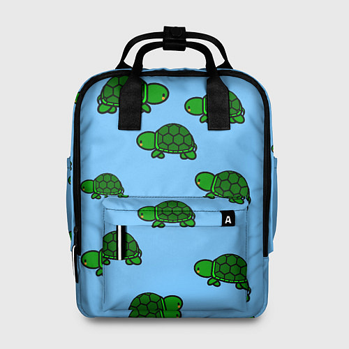 Женский рюкзак Черепаха / 3D-принт – фото 1