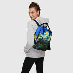 Рюкзак женский Коралловые рыбки, цвет: 3D-принт — фото 2