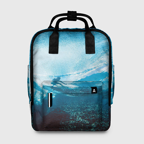 Женский рюкзак Под водой / 3D-принт – фото 1