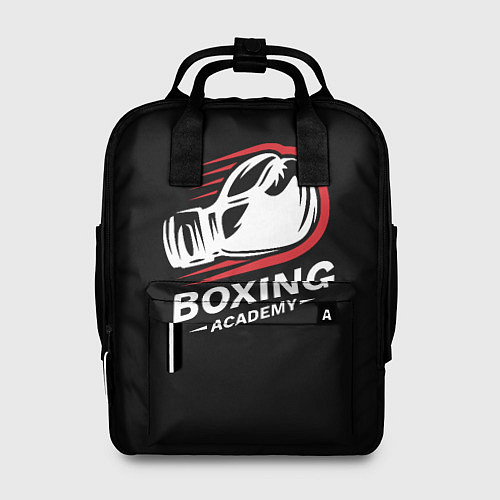 Женский рюкзак Бокс / 3D-принт – фото 1