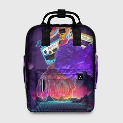 Рюкзак женский Ретро 90-е, цвет: 3D-принт