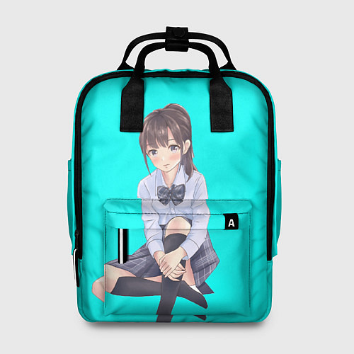 Женский рюкзак Anime girl / 3D-принт – фото 1