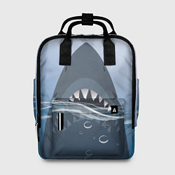 Женский рюкзак Акула под водой