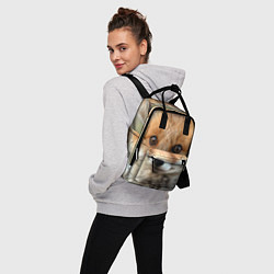 Рюкзак женский Миленький лисенок, цвет: 3D-принт — фото 2