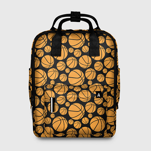 Женский рюкзак Баскетбольные Мячи / 3D-принт – фото 1