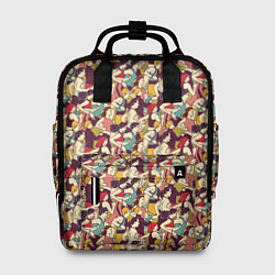 Рюкзак женский Марафон, цвет: 3D-принт