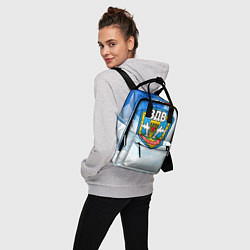 Рюкзак женский День ВДВ, значок, цвет: 3D-принт — фото 2