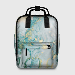 Рюкзак женский Абстрактный мрамор, цвет: 3D-принт