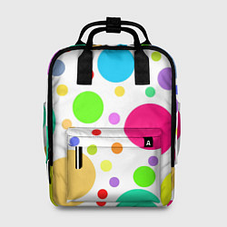 Рюкзак женский Polka dot, цвет: 3D-принт