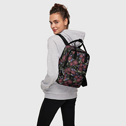 Рюкзак женский Цветочная мозаика, цвет: 3D-принт — фото 2