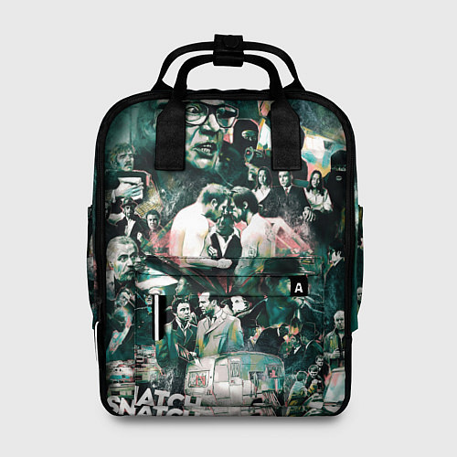 Женский рюкзак Большой куш: Персонажи / 3D-принт – фото 1