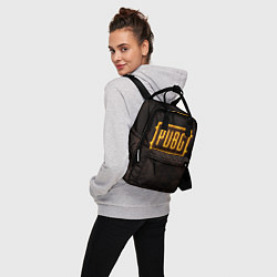 Рюкзак женский PUBG ПАБГ NEON, цвет: 3D-принт — фото 2
