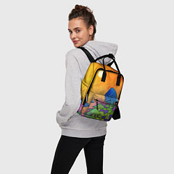 Рюкзак женский Заколдованный лес, цвет: 3D-принт — фото 2