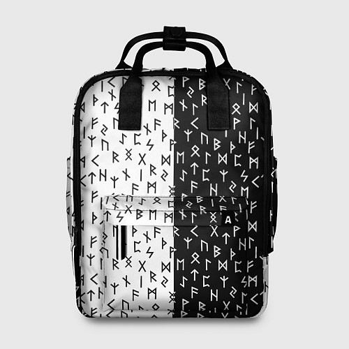 Женский рюкзак Руны / 3D-принт – фото 1