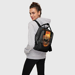 Рюкзак женский Призрак в огне, цвет: 3D-принт — фото 2