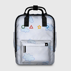 Рюкзак женский Ojingeo geim - Облака, цвет: 3D-принт