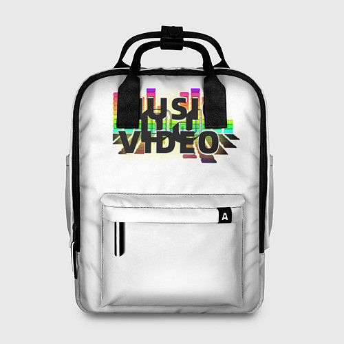 Женский рюкзак Merch - DJ MUSICVIDEO / 3D-принт – фото 1