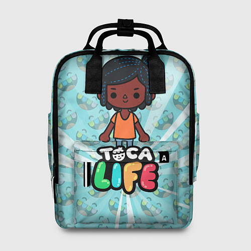 Женский рюкзак Toca Life World / 3D-принт – фото 1