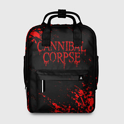 Рюкзак женский CANNIBAL CORPSE КРАСНЫЕ ЧЕРЕПА, цвет: 3D-принт