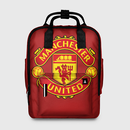 Женский рюкзак Manchester United F C / 3D-принт – фото 1