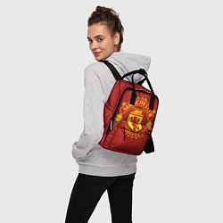 Рюкзак женский Manchester United F C, цвет: 3D-принт — фото 2