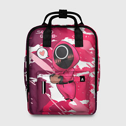 Рюкзак женский Девушка Игра в кальмара, цвет: 3D-принт