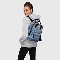 Рюкзак женский Мазки красок, цвет: 3D-принт — фото 2