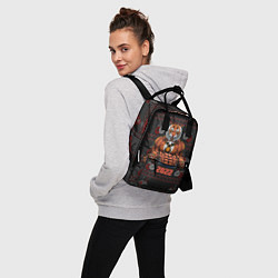 Рюкзак женский Новогодний качок-тигр, цвет: 3D-принт — фото 2