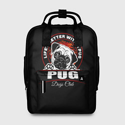 Женский рюкзак Мопс Pug