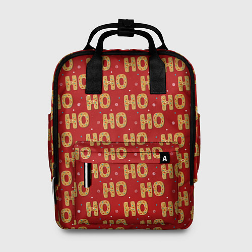 Женский рюкзак HO-HO-HO / 3D-принт – фото 1