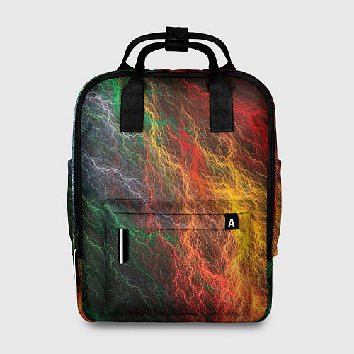 Женский рюкзак Цветной разряд / 3D-принт – фото 1